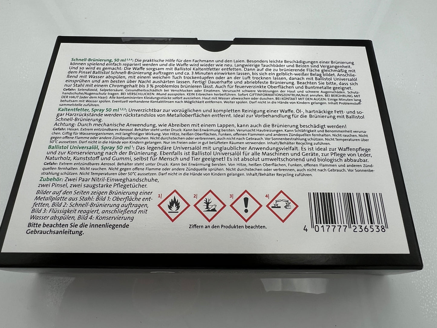 Ballistol Schnell-Brünier-Set