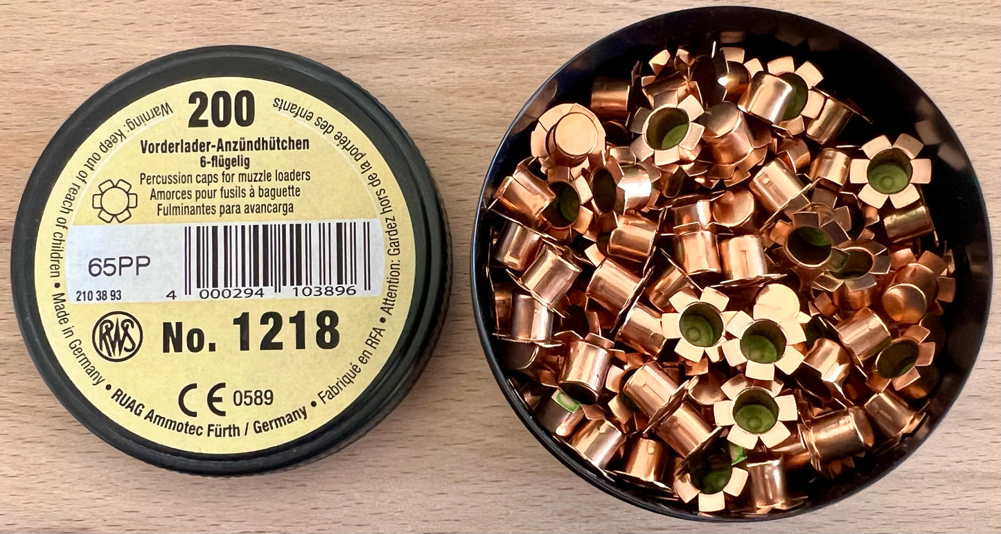 RWS Zündhütchen (versch. Größen)