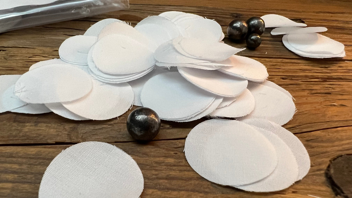 43 mm / 0,25 mm | Schusspflaster | Kal. .70 bis .80