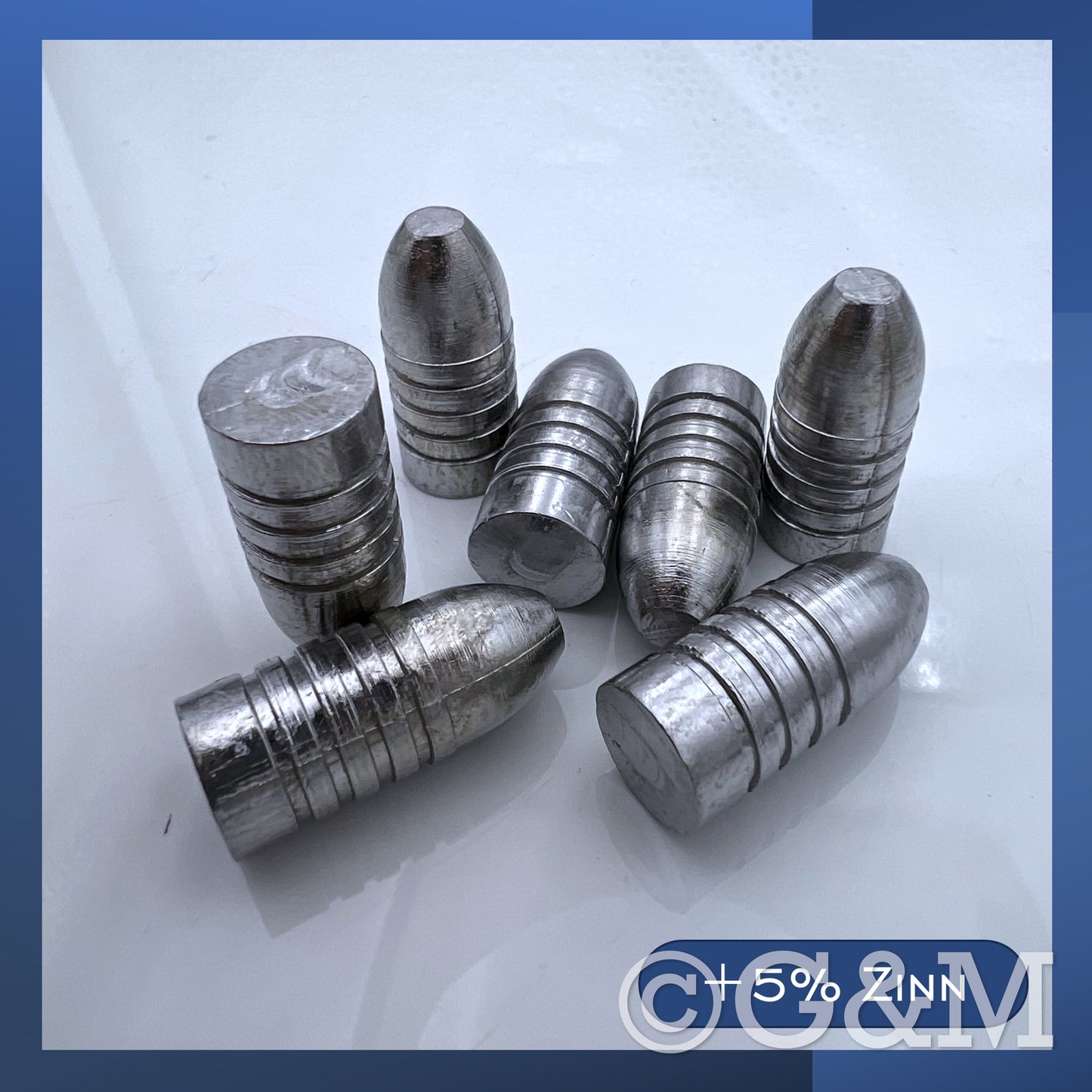 Kal. .446 | Langgeschoss | 5% Zinn | kalibriert 11,33 mm | RESTPOSTEN | +- 1 Grain