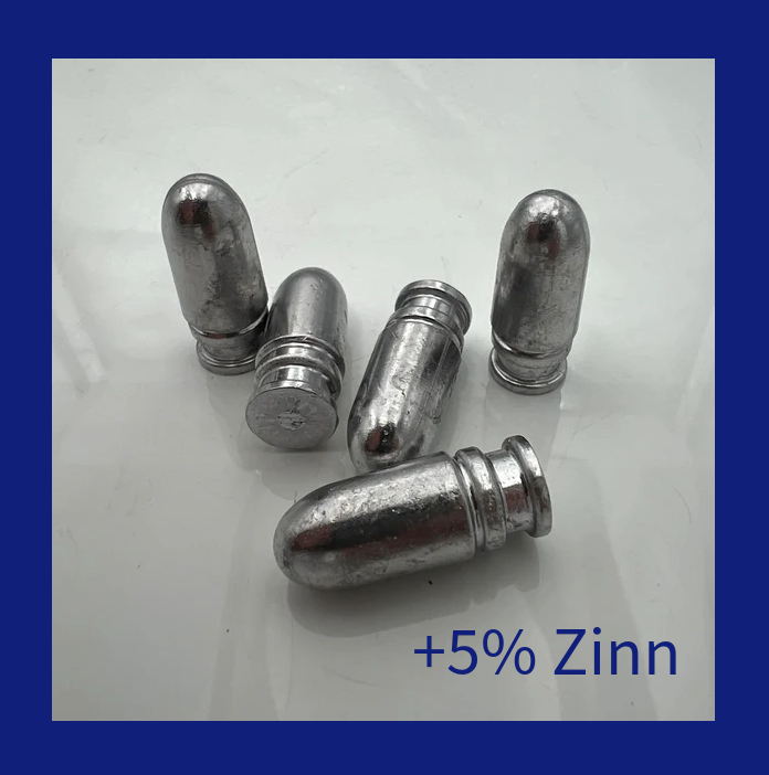 Kal. .421 / Langgeschoss / 5% Zinn / original Vetterli Geschoss