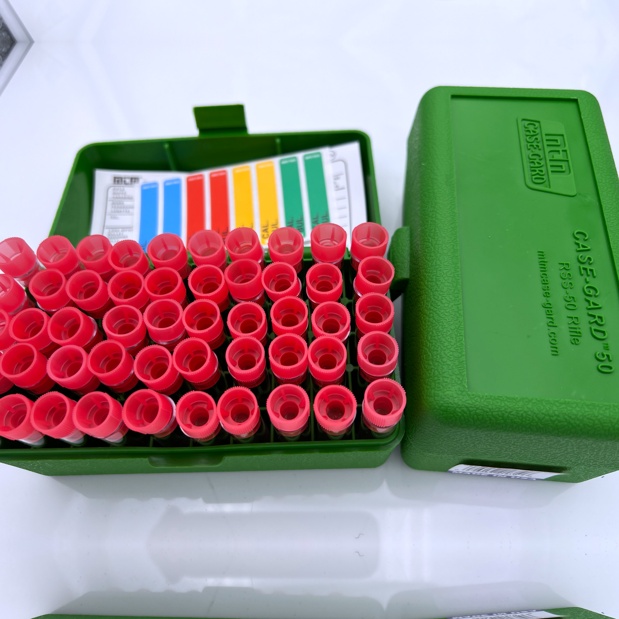 1 piece powder tube / 50 pieces tubes in cartridge box CH2