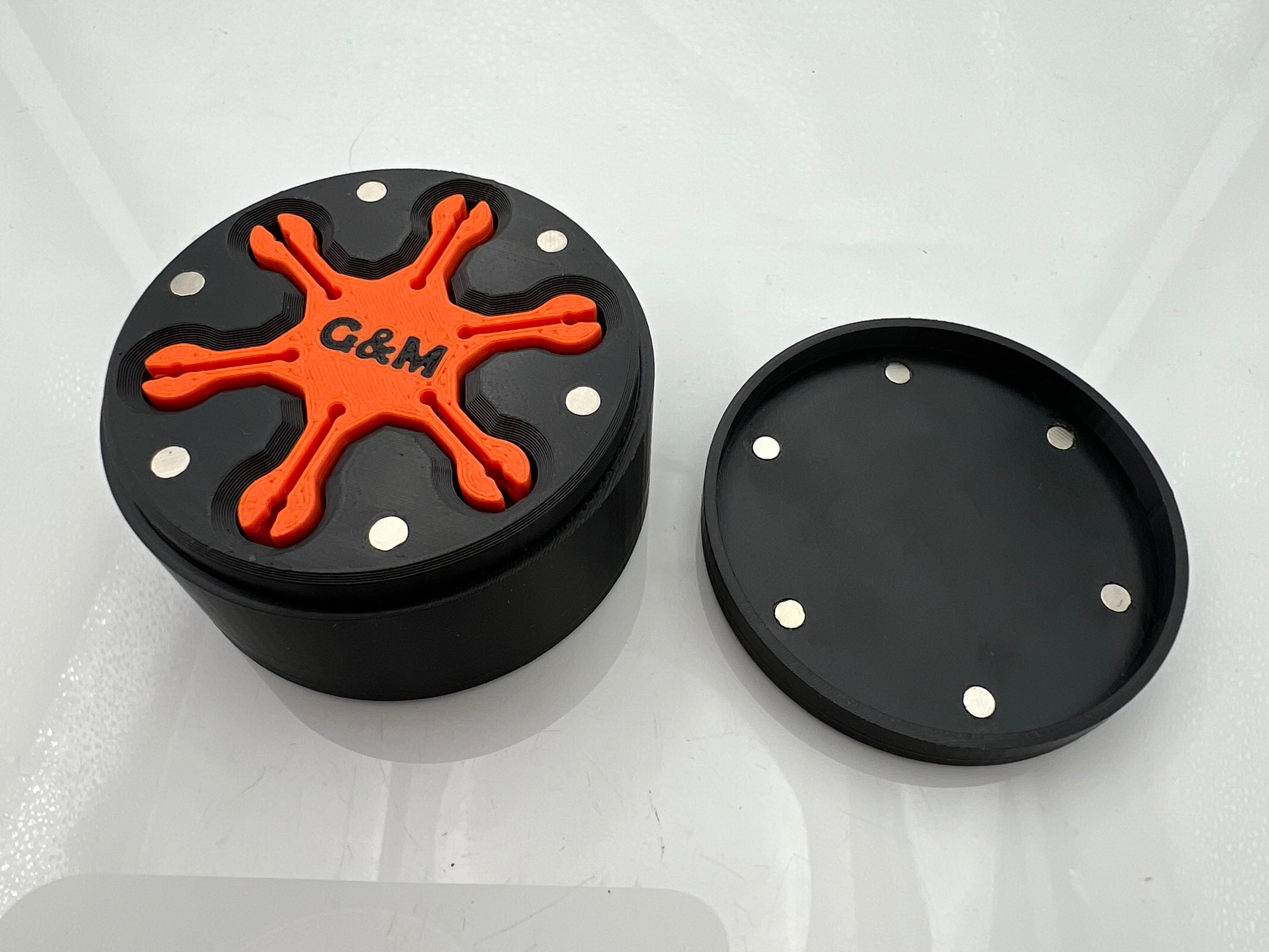 Cap Holder / Zündhütchen Setzer (Capper) Dose mit fünf Sternen / G&M EDITION