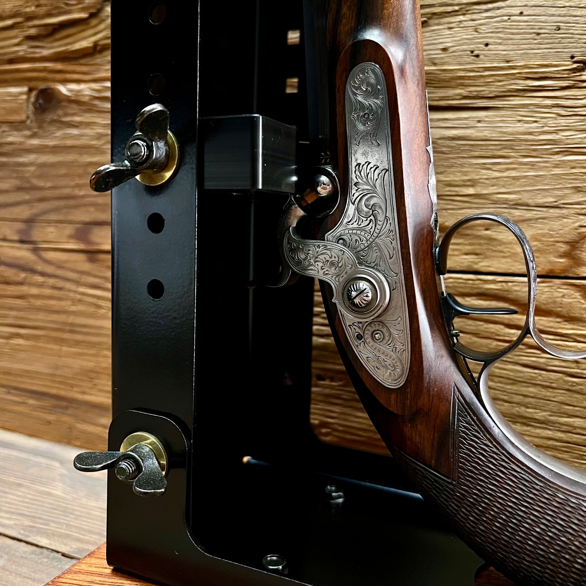 Weapon Rack [Gen. 2] Solid Wood / Steel | BP Maker