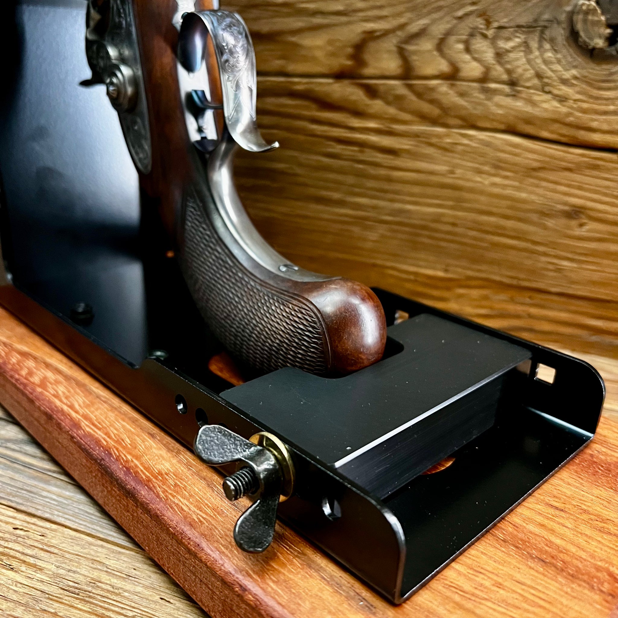 Weapon Rack [Gen. 2] Solid Wood / Steel | BP Maker