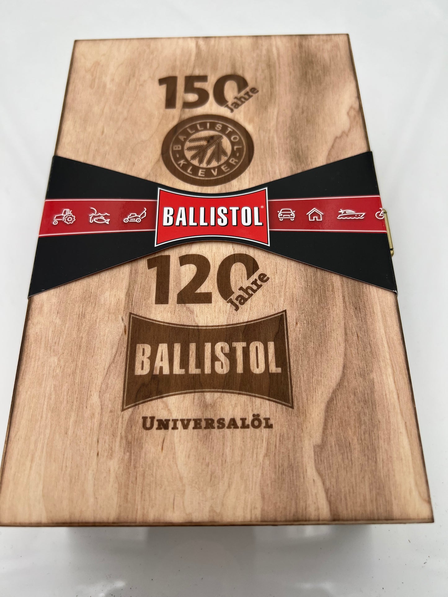 Ballistol Universalöl Jubiläums-Holzbox