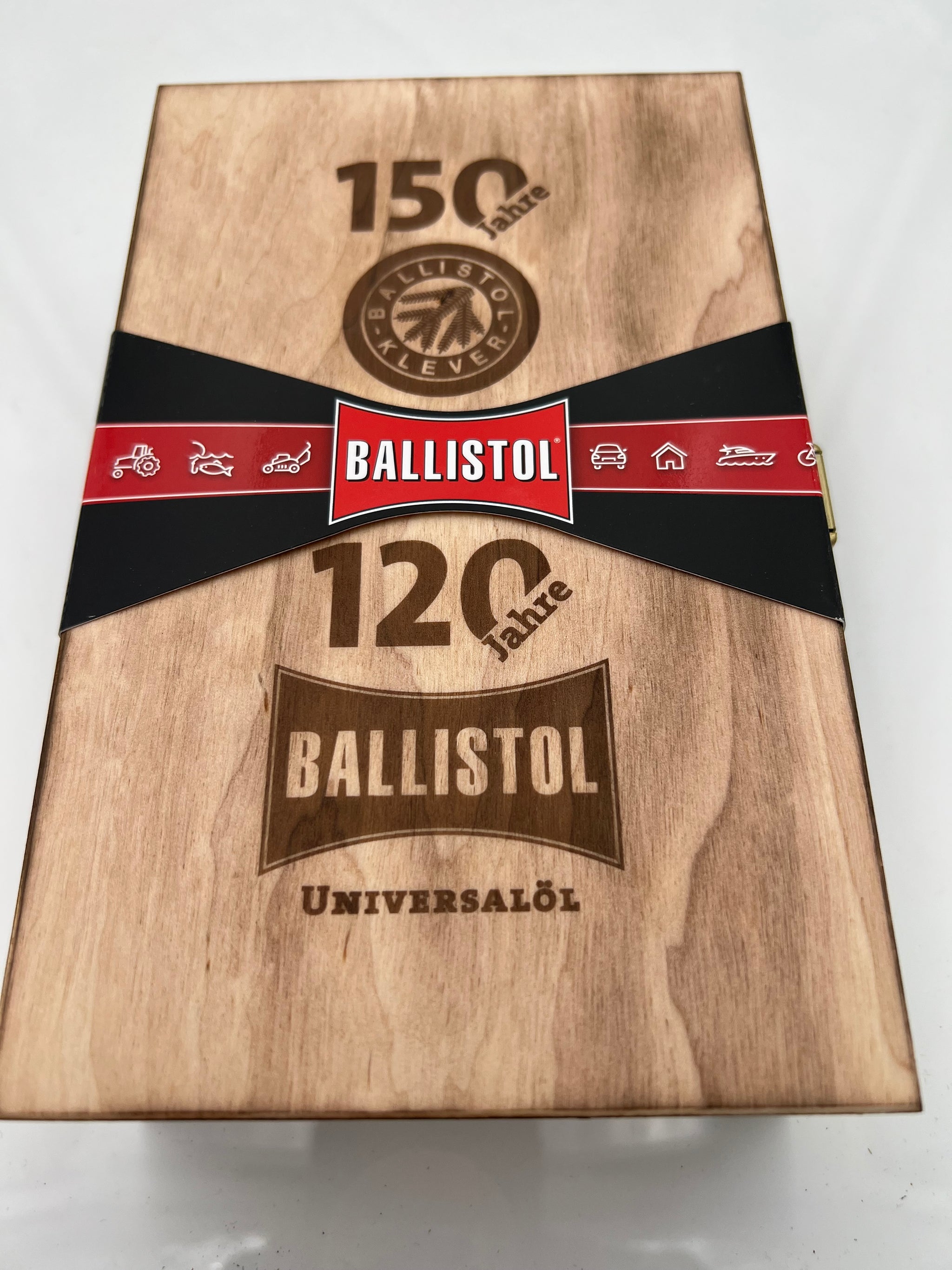 Ballistol Universalöl Jubiläums-Holzbox