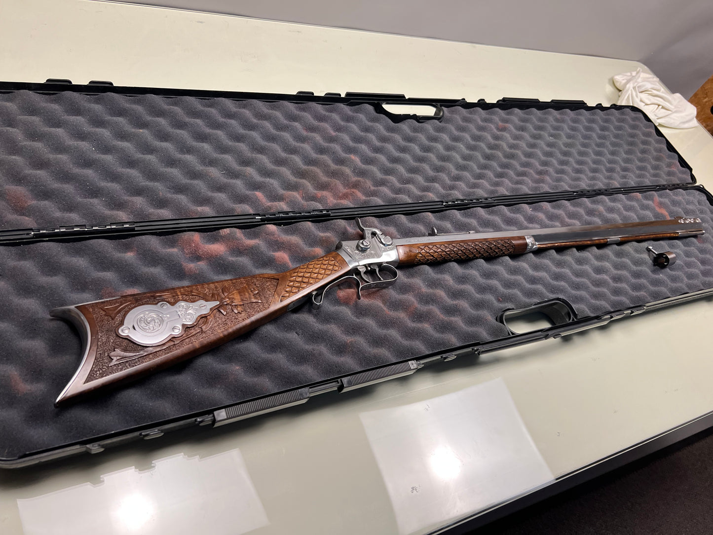 Palmetto | Wesson Rifle Luxus | Kal. .45 | neuwertig | WN 1123