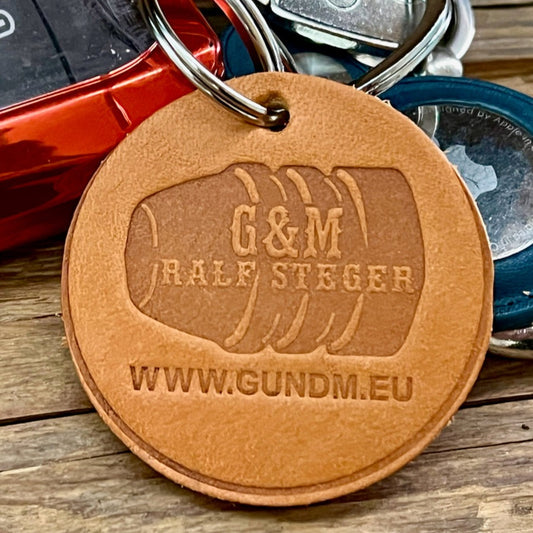 FREE G&amp;M genuine leather keychain