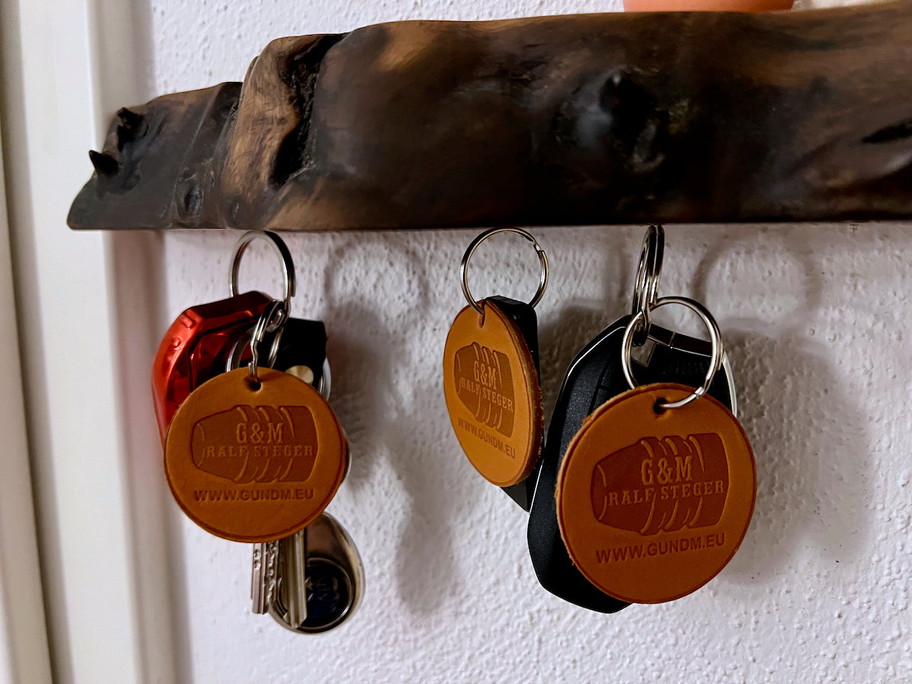 FREE G&amp;M genuine leather keychain